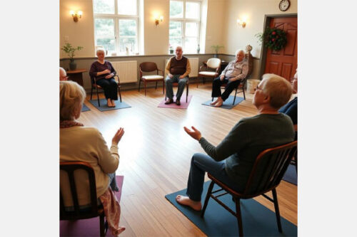 Seated exercise image