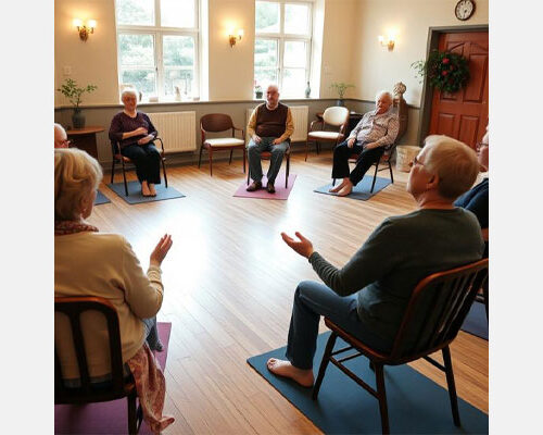Seated exercise image